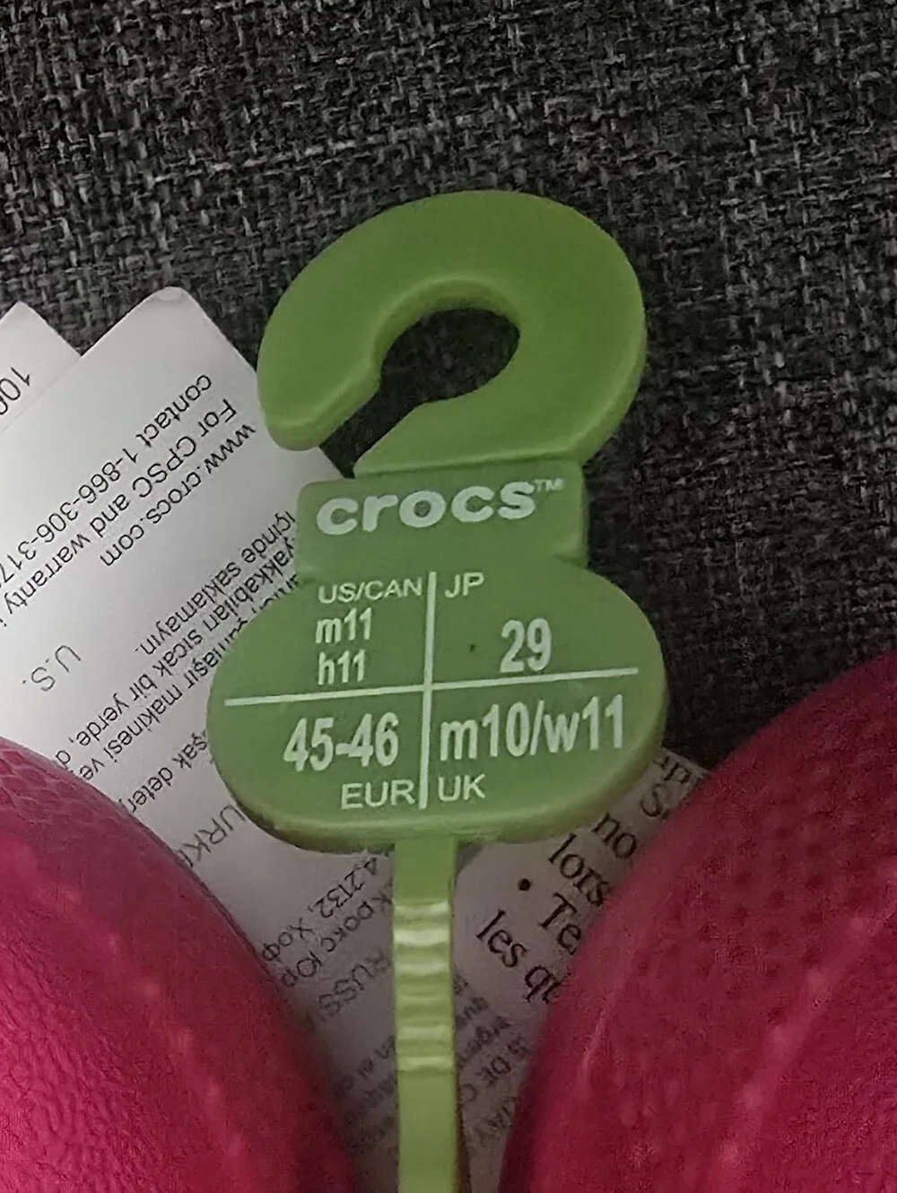 Crocs Classic Clog Dragon Fruit Hot Pink M11 W13